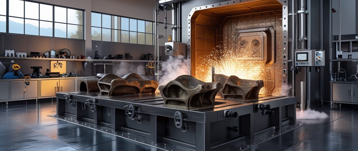 قالب سازی برای قطعات چدنی