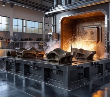 قالب سازی برای قطعات چدنی