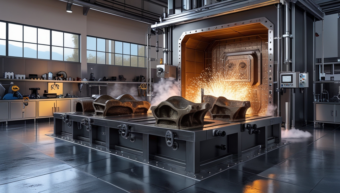 قالب سازی برای قطعات چدنی