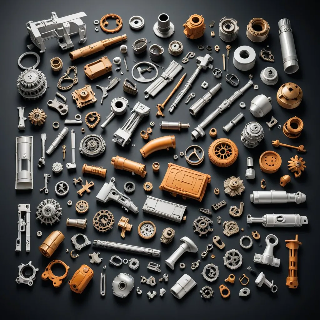 قالب‌سازی برای تولید قطعات تزئینی؛ تکنولوژی ساخت قطعات زیبا و دقیق