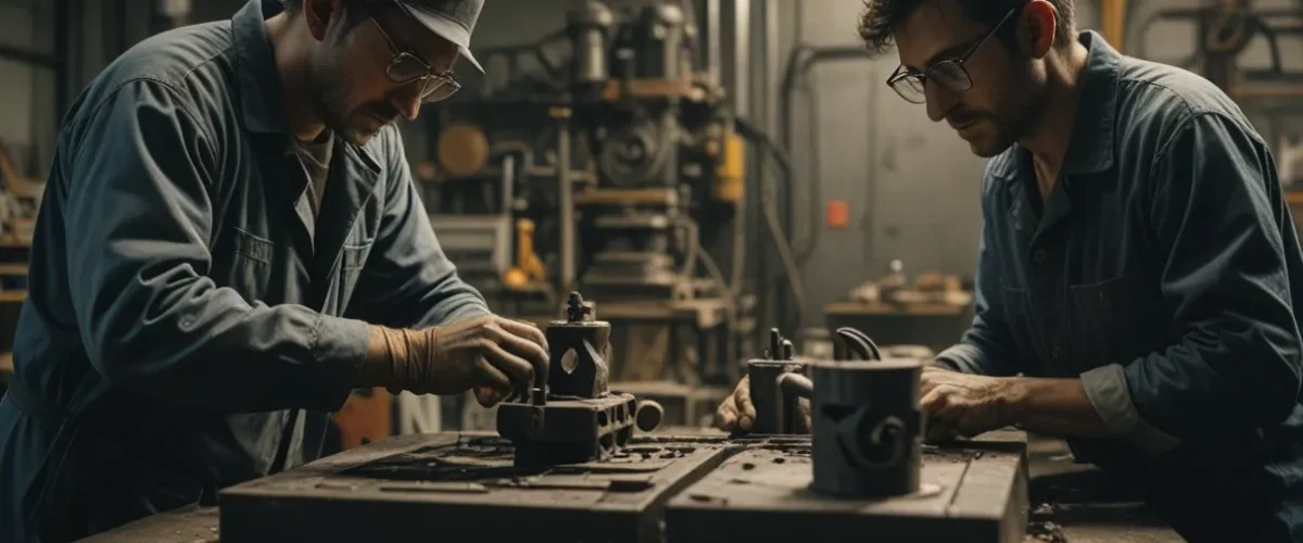 قالب‌سازی برای قطعات چدنی