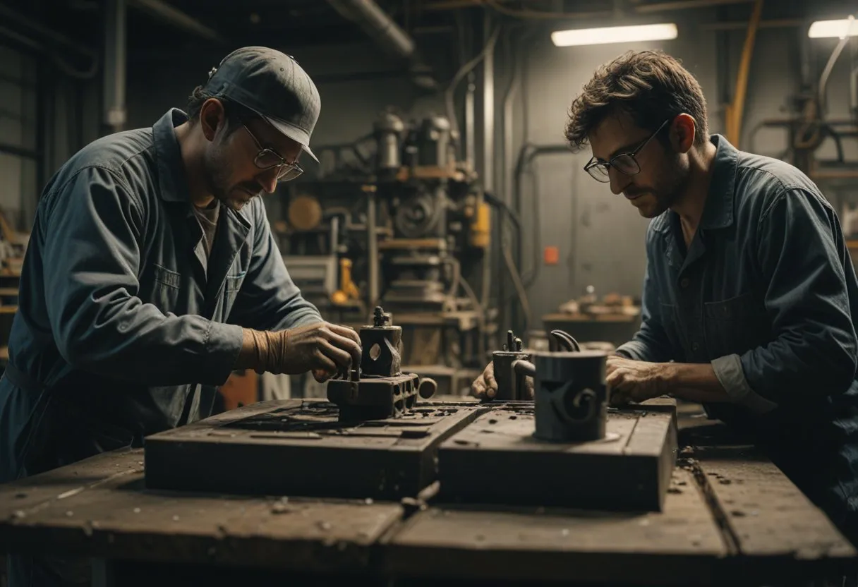 قالب‌سازی برای قطعات چدنی