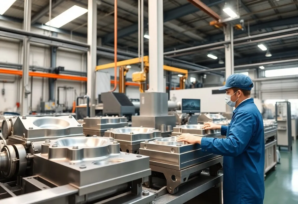 قالب‌سازی با فلزات سبک مثل منیزیم