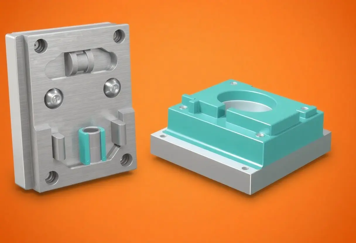 ساخت قالب‌های ترکیبی فلز-پلاستیک