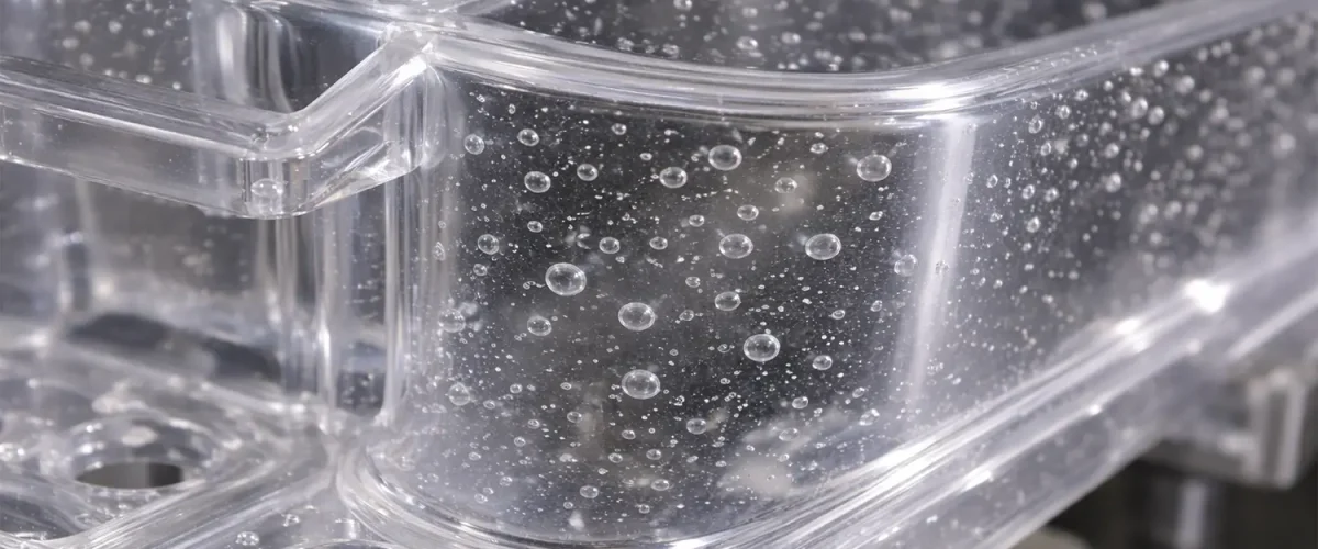 حباب در تزریق پلاستیک