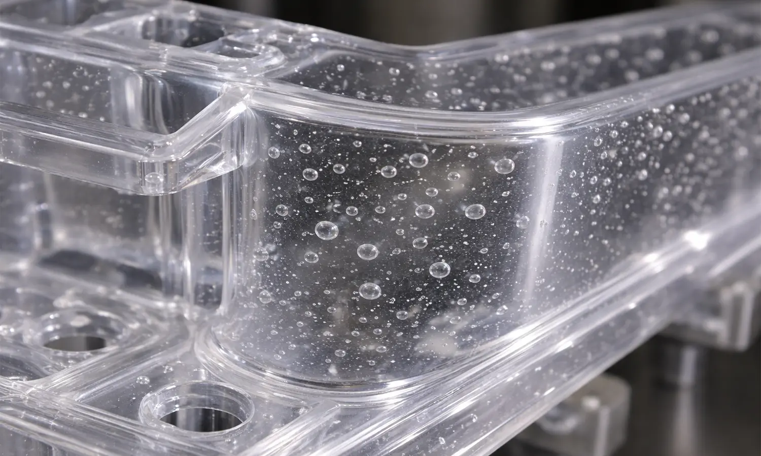 حباب در تزریق پلاستیک